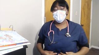POV Roleplay Your Sexy Follow-up Appointment With Ebony Doctor