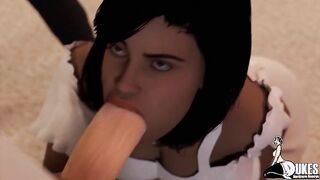 Sexy big booty bitches have their holes stretched by horny dick