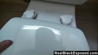 RealBlackExposed - Ebony Chick Sucks Cock In Amateur Video